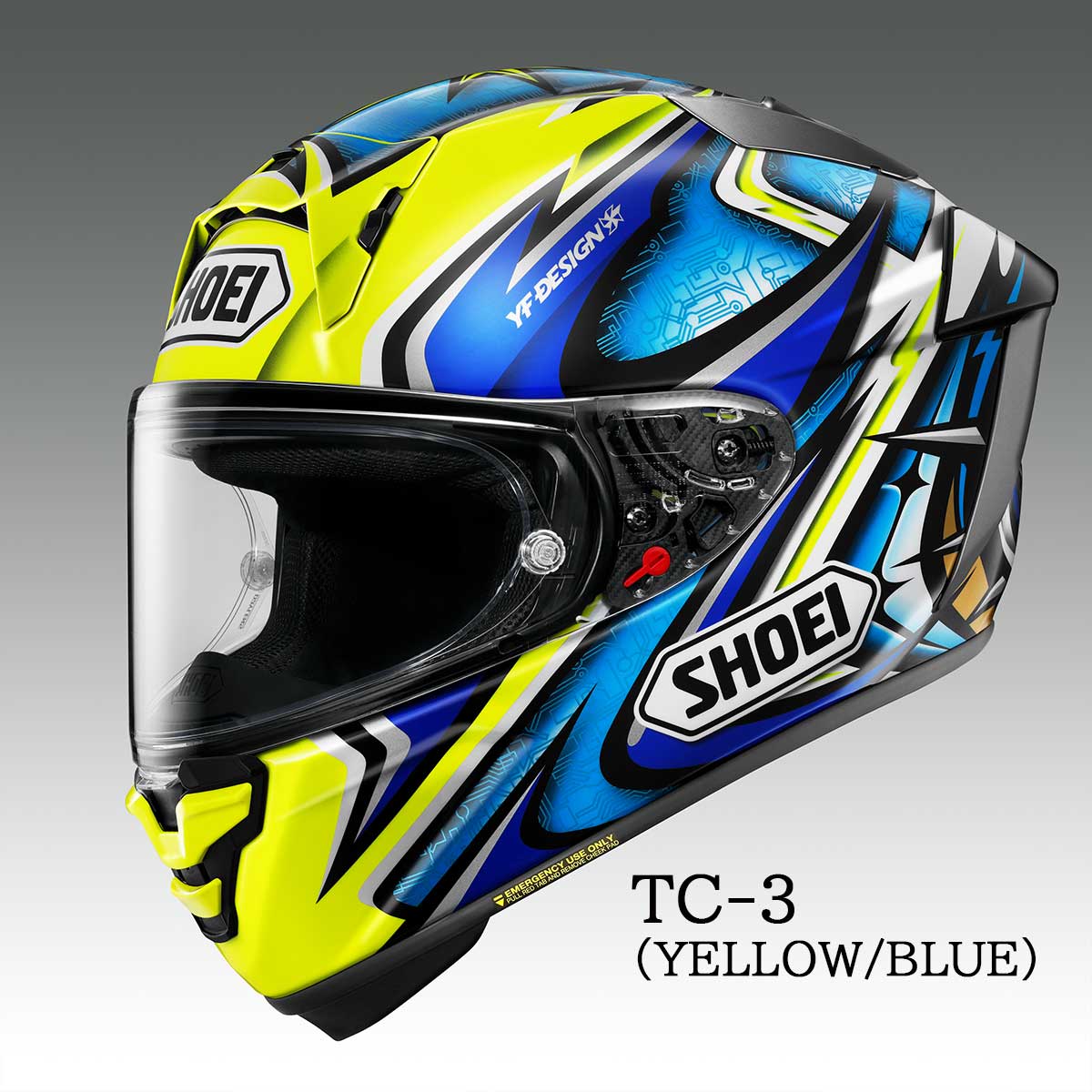 X-15DAIJIRO TC-3(YELLOW/BLUE) 74限定パッケージ