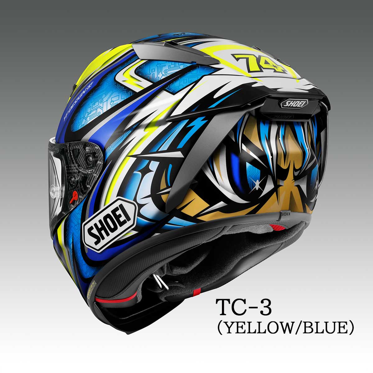 X-15DAIJIRO TC-3(YELLOW/BLUE) 74限定パッケージ